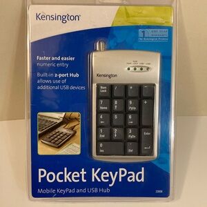 Kensington Pocket KeyPad with USB Hub